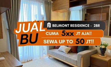 JUAL APARTEMEN BELMONT RESIDENCE PURI 2BR FURNISHED KEBON JERUK