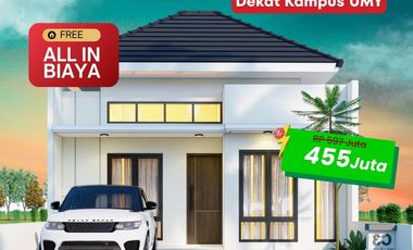 RUMAH MURAH BONUS MEZZANINE GAMPING SLEMAN