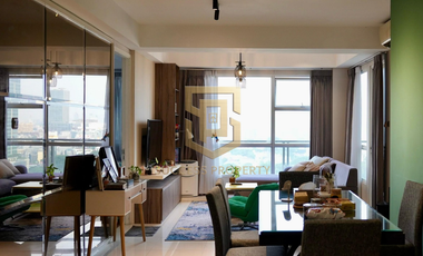 Apartemen 1Park Residence Tower C 2BR High Floor View Pool & City Fully Furnished