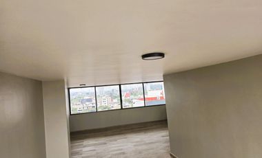 Departamento Renta Condesa, reestrene, vista Panorámica, 2 recamaras mas estudio abierto