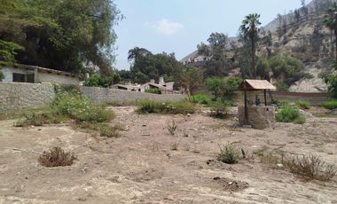 VENTA DE TERRENO EN CHOSICA