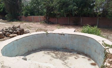 VENTA DE TERRENO EN CHOSICA