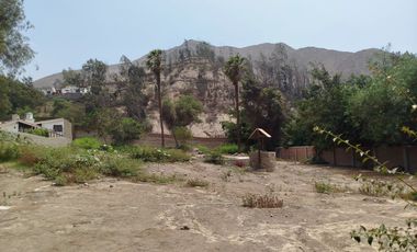 VENTA DE TERRENO EN CHOSICA