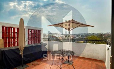 DEPARTAMENTO CON ROOF GARDEN PRIVADO EN RENTA