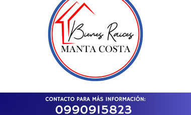 Se vende Departamento de 2 habitaciones frente al mar a una calle del Mall del Pacifico en Manta