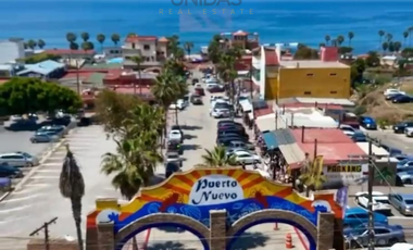 TERRENOS EN ESQUINA 2 DE 200 M2 C/U   PUERTO NUEVO III ROSARITO B.C.