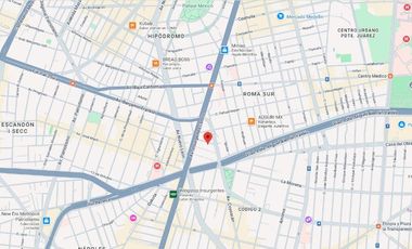 Luminoso Departamento en La Roma  2 habitaciones