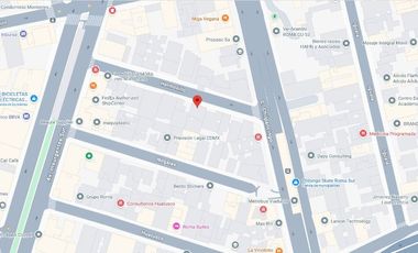 Luminoso Departamento en La Roma  2 habitaciones