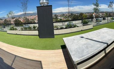 En Renta departamento Penthouse de 2 Dormitorios por el Hospital del Río