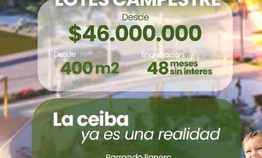 Venta de lotes campestres- Villavicencio