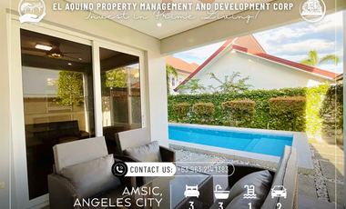 3-Bedroom, 3-Bathroom Fully Furnished House for Rent – Amsic, Angeles City, Pampanga