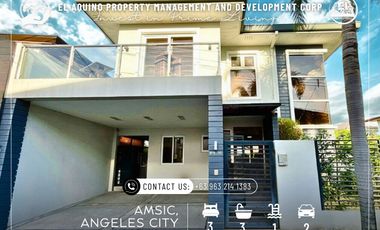 3-Bedroom, 3-Bathroom Fully Furnished House for Rent – Amsic, Angeles City, Pampanga