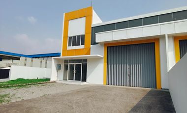 Dijual Gudang Premium SIB Jababeka cikarang,Akses Tol lahan luas ready siap pakai sudut hook