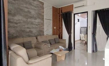 DIJUAL RUMAH FULL FURNISH FULL INTERIOR KOMPLEK EKSKLUSIF KM 5 PALEMBANG
