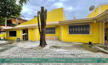 6 Bedrooms Bungalow House For Sale/Rent  Located in a secured subdivision in Barangay Cutcut,Angeles City,Pampanga
