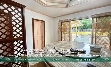 6 Bedrooms Bungalow House For Sale/Rent  Located in a secured subdivision in Barangay Cutcut,Angeles City,Pampanga