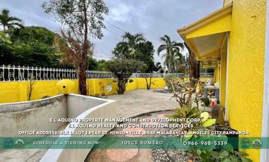 6 Bedrooms Bungalow House For Sale/Rent  Located in a secured subdivision in Barangay Cutcut,Angeles City,Pampanga
