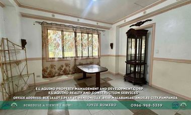 6 Bedrooms Bungalow House For Sale/Rent  Located in a secured subdivision in Barangay Cutcut,Angeles City,Pampanga