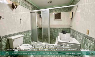 6 Bedrooms Bungalow House For Sale/Rent  Located in a secured subdivision in Barangay Cutcut,Angeles City,Pampanga