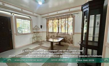 6 Bedrooms Bungalow House For Sale/Rent  Located in a secured subdivision in Barangay Cutcut,Angeles City,Pampanga