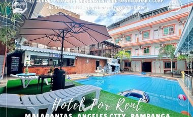 34-Unit Fully Furnished Hotel for Rent in Malabanias - Pool, Spa, Gym, Restobar