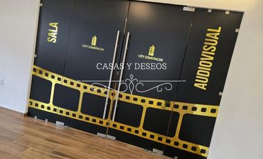 Departamento en Renta, City Esmeralda, Lago Esmeralda, Area de Lavar Grande