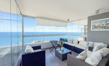 Departamento De Lujo Con Vista Al Mar En Costa De Montemar