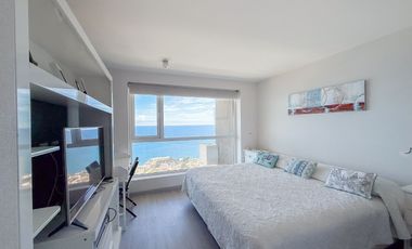 Departamento De Lujo Con Vista Al Mar En Costa De Montemar