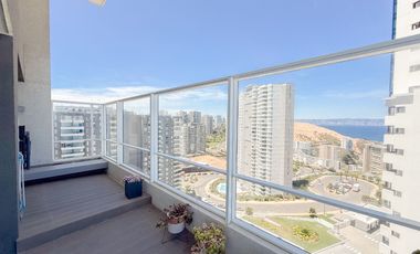 Departamento De Lujo Con Vista Al Mar En Costa De Montemar