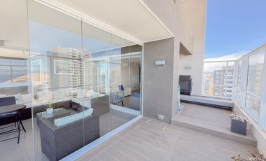 Departamento De Lujo Con Vista Al Mar En Costa De Montemar