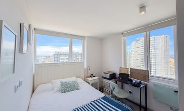 Departamento De Lujo Con Vista Al Mar En Costa De Montemar