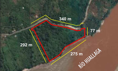 6 Hectareas en Chazuta a orillas del rio: Tu sueño empieza Hoy!