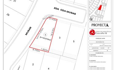 TERRENO EN ESQUINA - PARQUE CAPRI