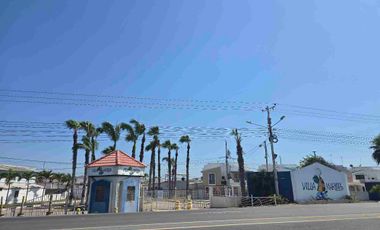 vendo de oportunidad casa urb frente al mar. urb villa marina