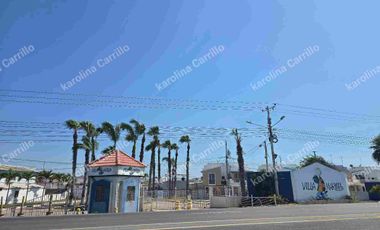 vendo de oportunidad casa urb frente al mar. urb villa marina