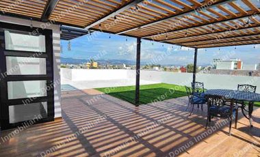 Casa nueva en venta en Metepec, revelará en planta baja.