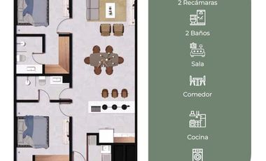 Pre Venta de Departamentos de 2 recamaras, torre con elevador cerca del acuario de Veracruz