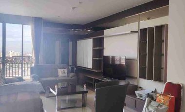 Apartemen lucky tower Residence pancoran Jakarta Barat gandeng furnish 4 kamar luas  lepas cepat harga nego