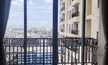 Apartemen lucky tower Residence pancoran Jakarta Barat gandeng furnish 4 kamar luas  lepas cepat harga nego