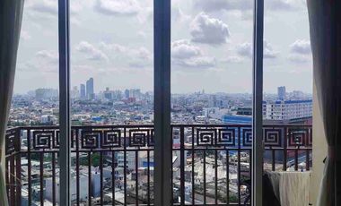 Apartemen lucky tower Residence pancoran Jakarta Barat gandeng furnish 4 kamar luas  lepas cepat harga nego