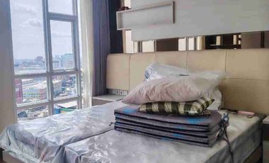 Apartemen lucky tower Residence pancoran Jakarta Barat gandeng furnish 4 kamar luas  lepas cepat harga nego