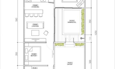 Modern Villa – Nusa Dua, Bali. Hunian modern dengan lokasi strategis dan suasana eksklusif — pilihan tepat untuk keluarga maupun investasi jangka panj