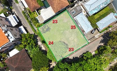 Tanah Renon 2 menit Jalan Kaki Ke Lapangan Renon Zona Perdagangan dan Jasa