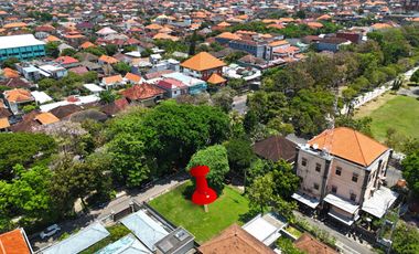Tanah Renon 2 menit Jalan Kaki Ke Lapangan Renon Zona Perdagangan dan Jasa