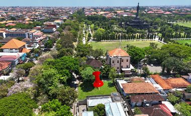 Tanah Renon 2 menit Jalan Kaki Ke Lapangan Renon Zona Perdagangan dan Jasa