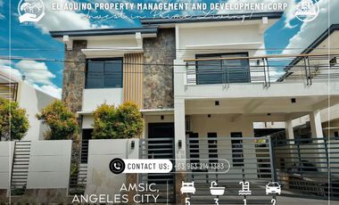 5-Bedroom, 3-Bathroom House for Rent – Amsic, Angeles City, Pampanga