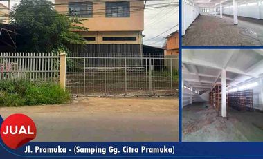 Dijual ruko tunggal - kawasan tersendiri Jl. Pramuka, Jeruju
