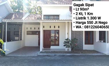 Rumah disewakan di Gagaksipat, Desa Gagaksipat, Kecamatan Ngemplak, Boyolali, Jawa Tengah