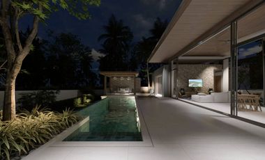 70% Done 4BR Brand New Pool Villa in Maenam, Koh Samui