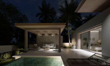 70% Done 4BR Brand New Pool Villa in Maenam, Koh Samui